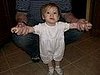 almost standing on her own!